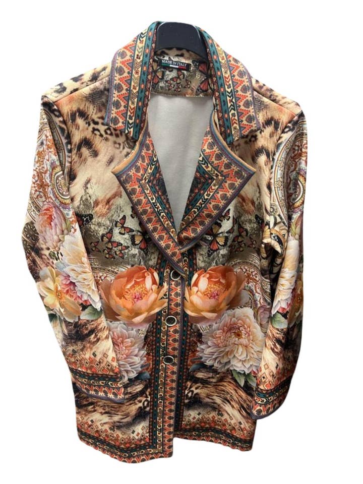 Abrigo de mujer U-82517-26 para venta al por mayor de CENTO UNO ITALY