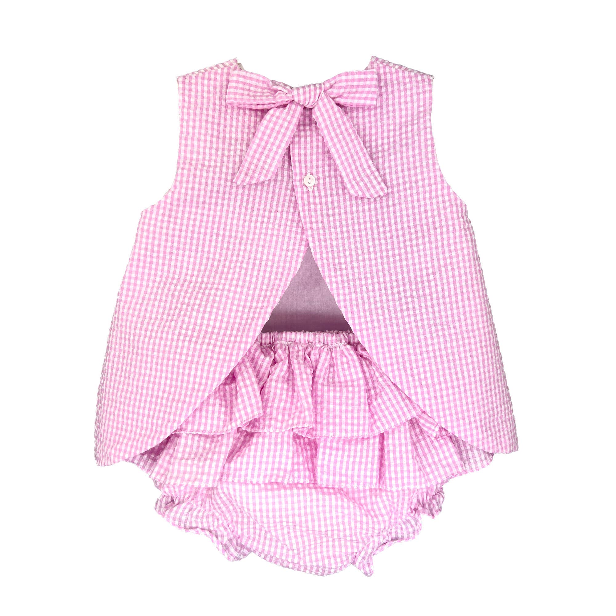 Petit Ami & Zubels - Wholesale Dress Set - Baby - Popover Top & Ruffle Bloomers1