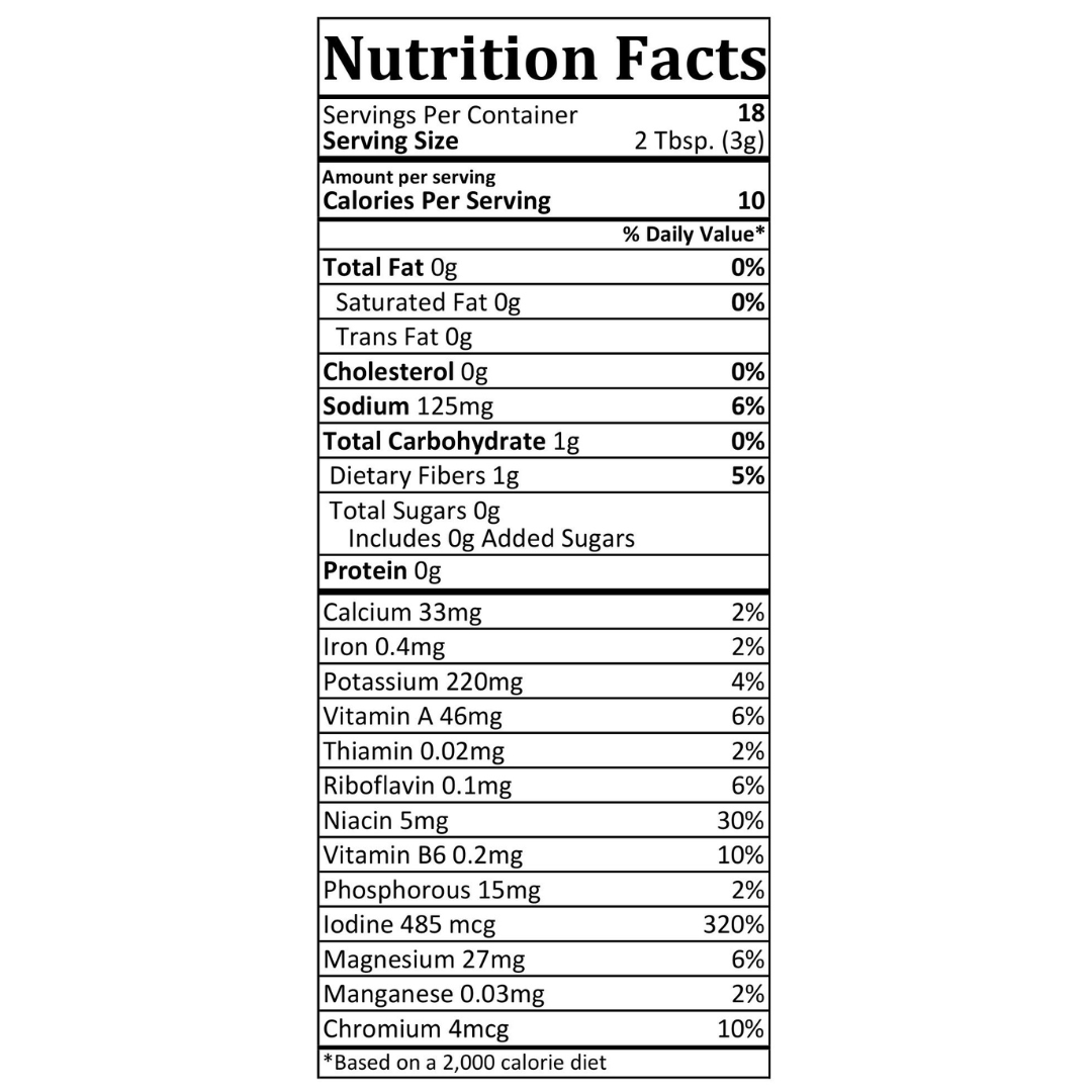 Ocean's Balance - Vente Légumes secs/déshydratés - Wakame à feuilles entières bio6