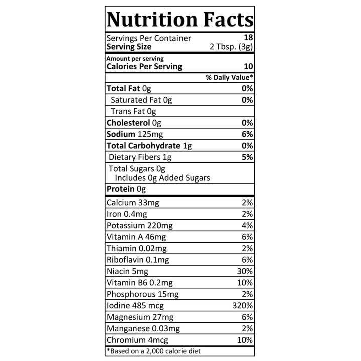 Ocean's Balance - Wholesale Dried/dehydrated vegetables - Organic Whole Leaf Wakame6