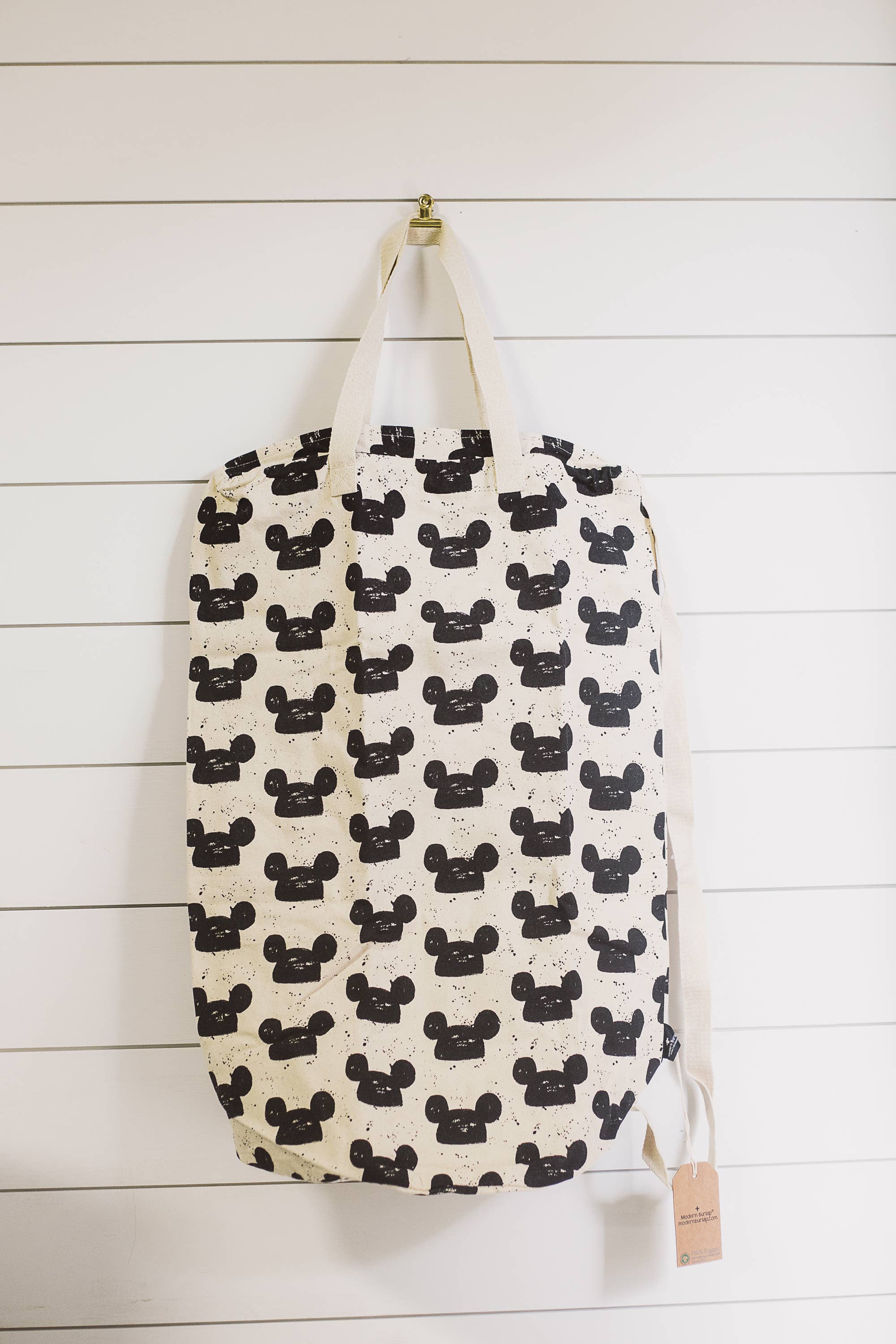 Modern Burlap - Wholesale Laundry Bag - Cotton Canvas Laundry Bag With Shoulder Strap - Prints8