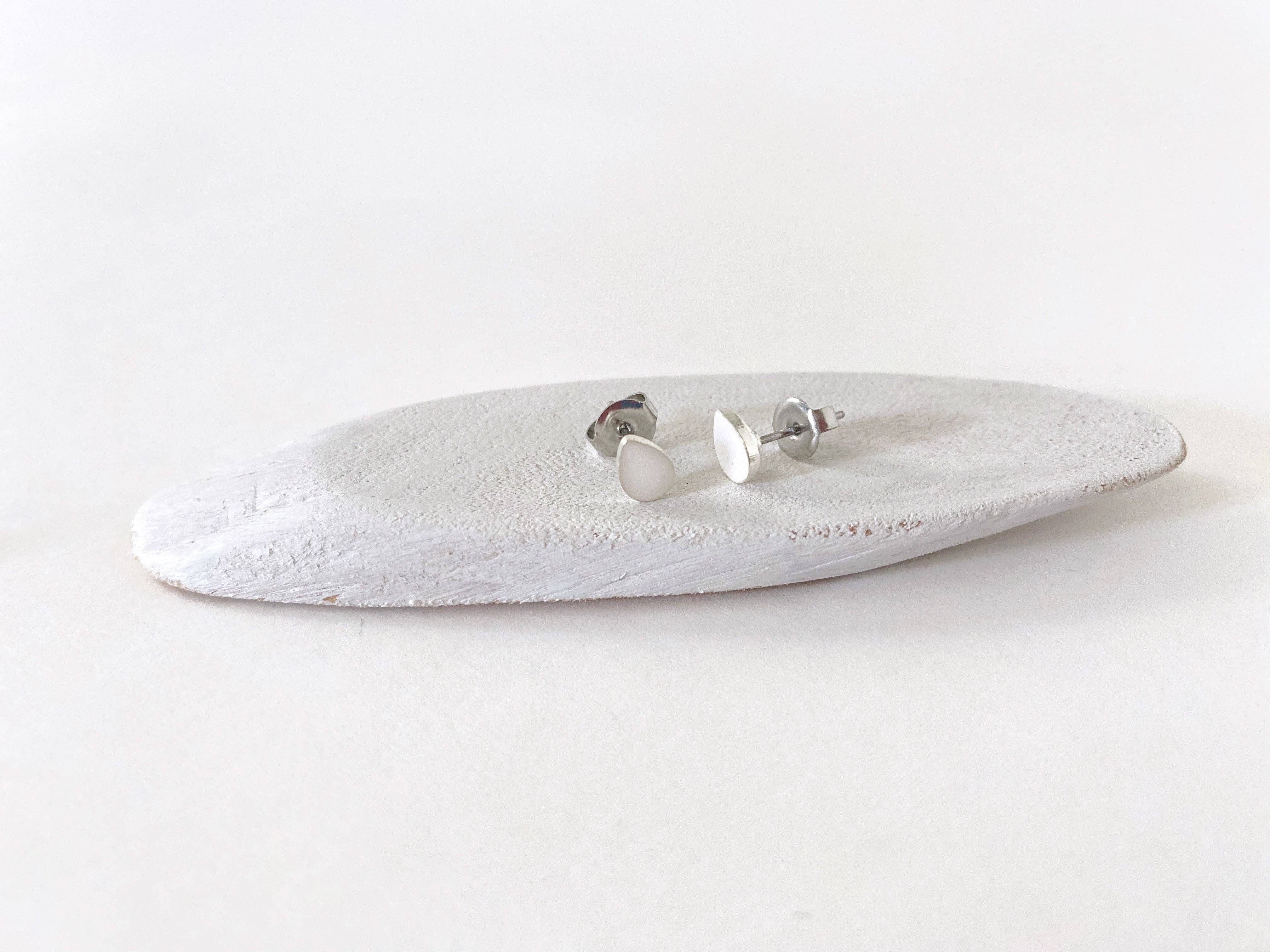 Jenica Jewelry - Wholesale Stud/Post Earrings - Small White Stud Earrings - Multiple Options8