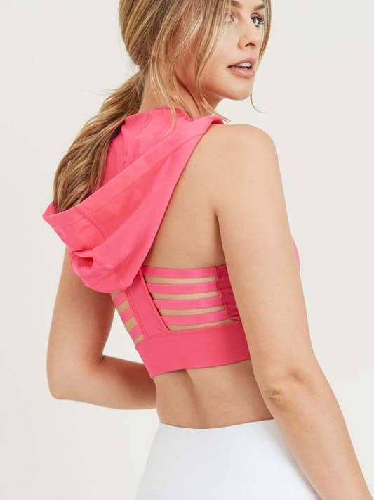 Reggiseno Sportivo Performance Style Activewear con Cappuccio per la vendita all'ingrosso da parte di Yelete