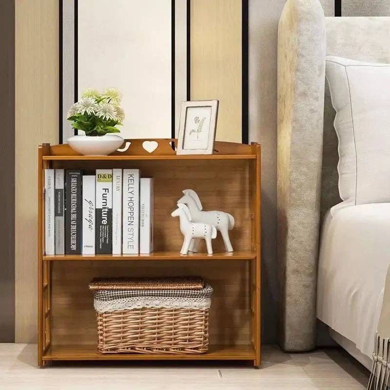 everythingbamboo - Wholesale Bookcase - Bamboo Antique Style Cabinet Book Shelf Bookcase Storage Choice Elegant BBC0115