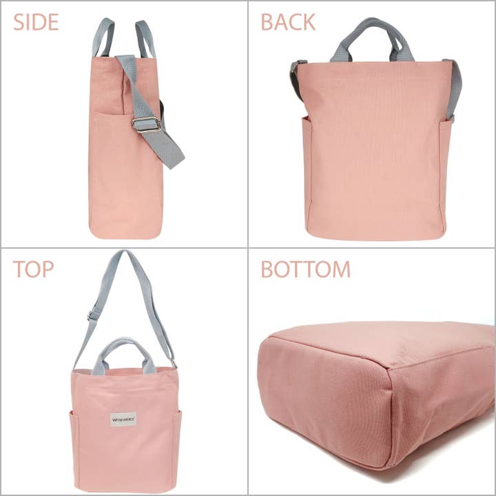 Wrapables.com - Wholesale Tote Bag - Women's - Wrapables Canvas Tote Bag,Casual Cross Body Shoulder Handbag32
