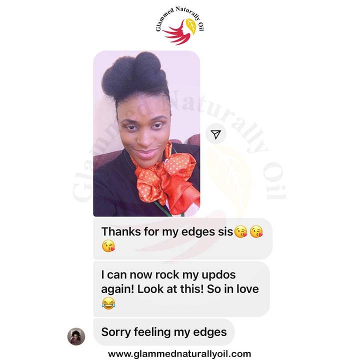 GlammedNaturallyOil – wholesale Hårolja – 4oz Hårväxt, Flätolja & Ricinolja Paket4