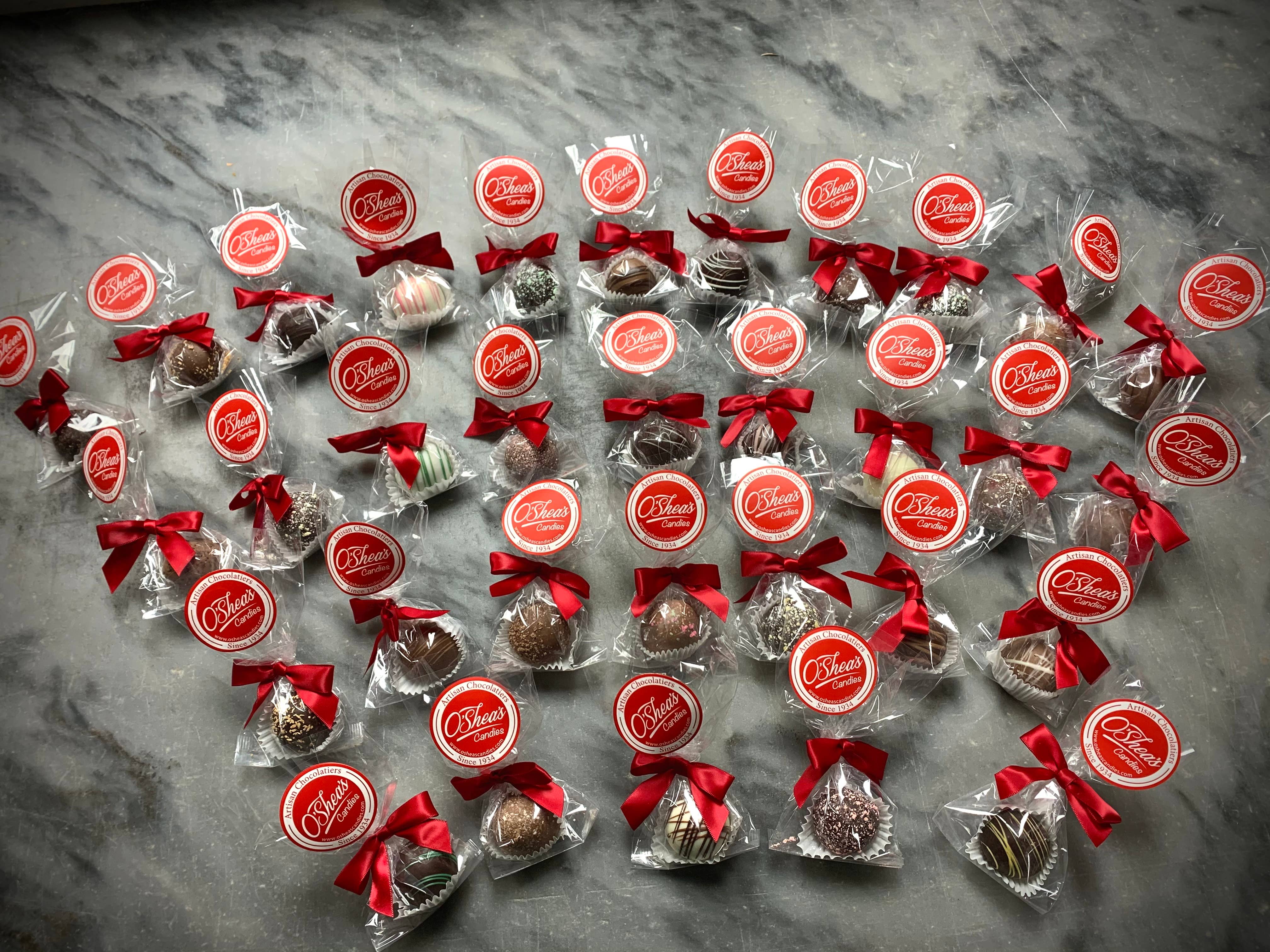 O'Shea's Candies Sweet Shop - Wholesale Chocolate Covered Sweets - Dessert Truffle Key Lime 🔑  1PK w/ Bow1