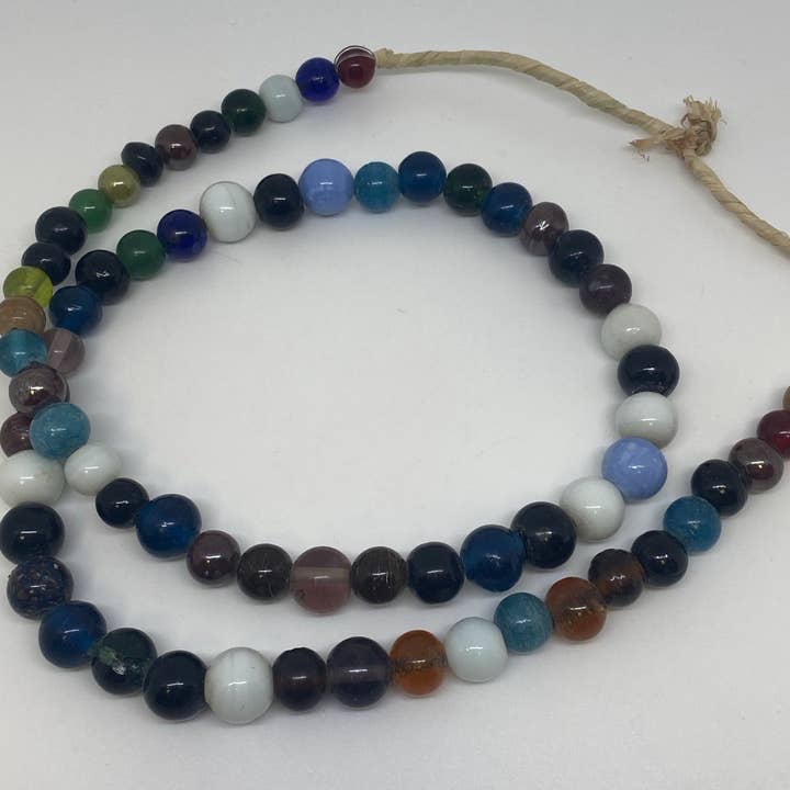 hebra de perlas de vidrio para venta al por mayor de World Peaces