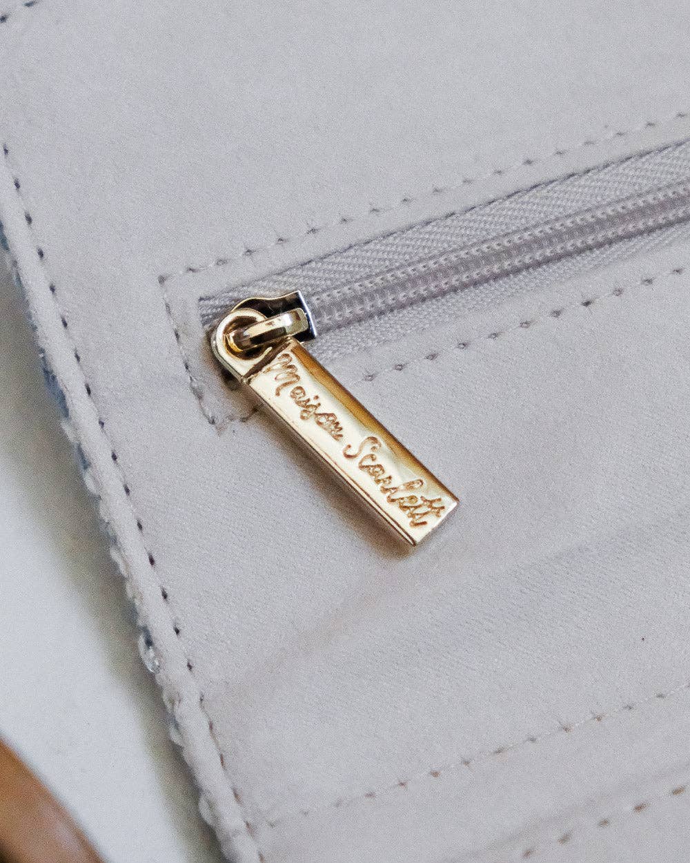 Maison Scarlett - Vente Boîte/rangement à bijoux - Pochette à bijoux Catherine en pied de poule10