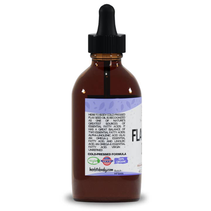 Herb To Body - Wholesale Oral Supplement/Vitamin - Flaxseed Oil - Cold Pressed Formula1