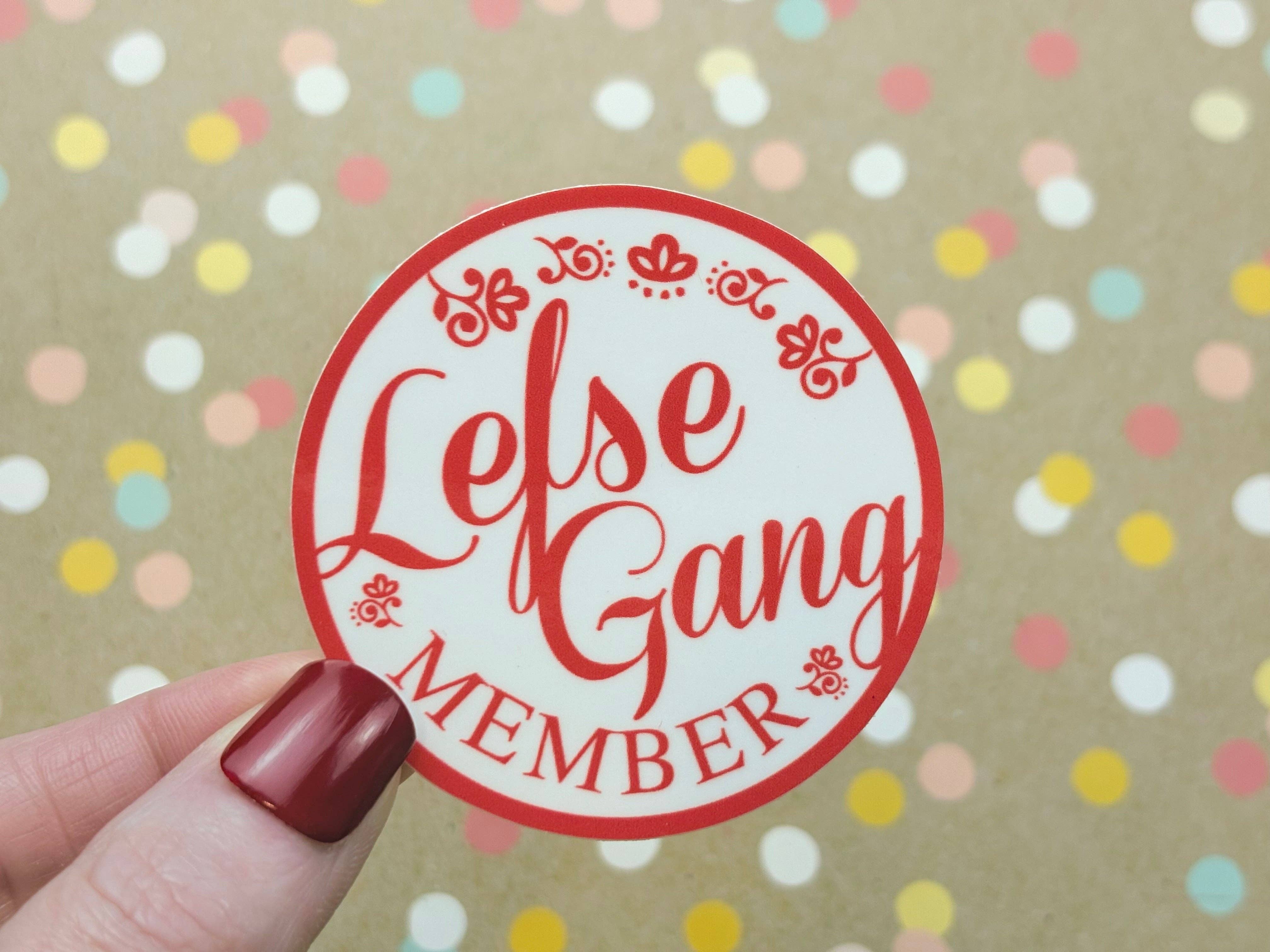Beckamade - Wholesale Sticker - Lefse Gang Member 2.5 inch Sticker2
