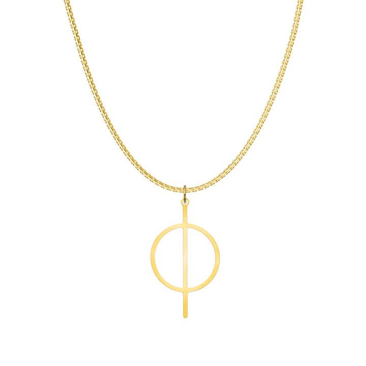 Science Jewelry - Mens Phi Necklace for wholesale by Rael Cohen