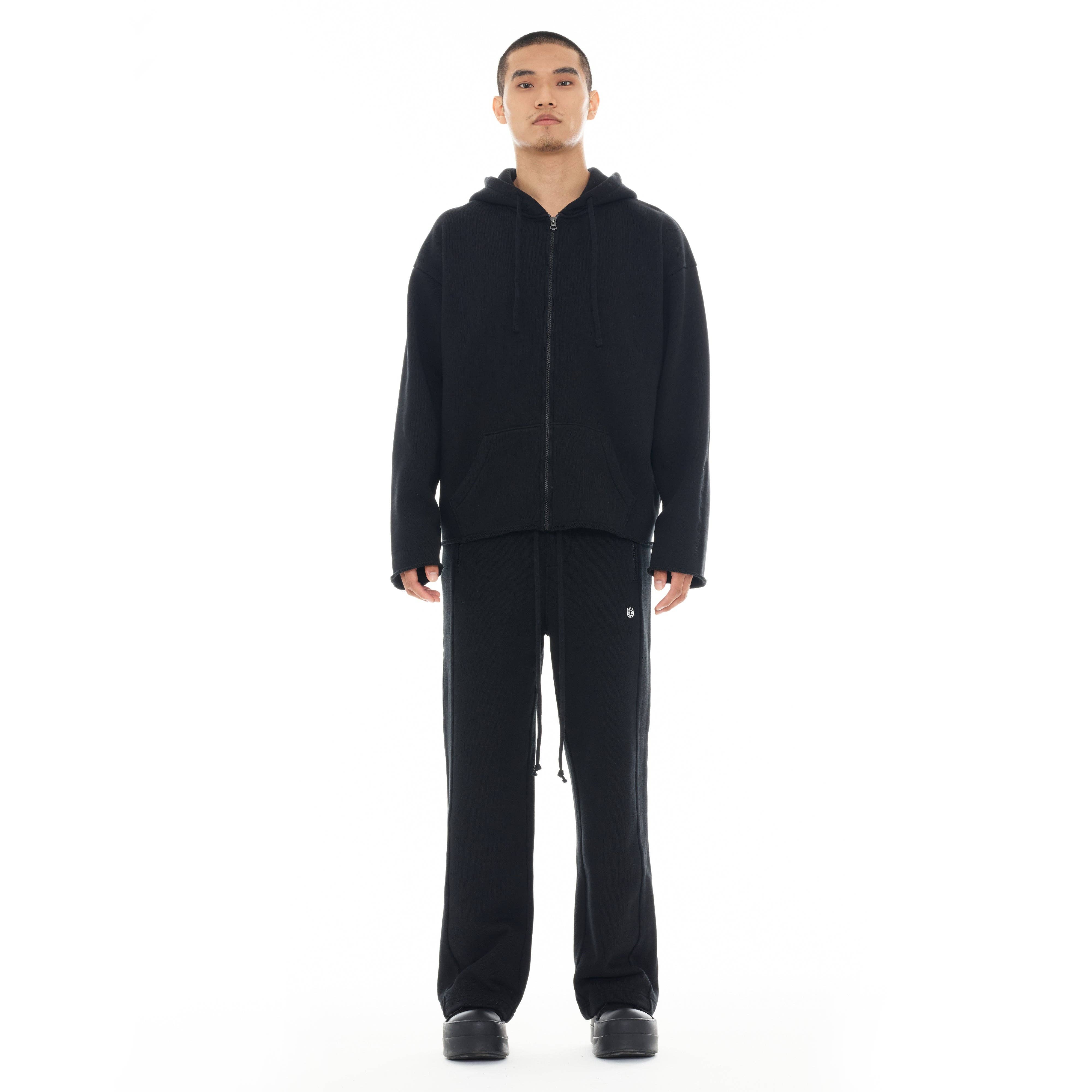 Cult's Zip Hooded Sweatshirt "Core" 620 Grams In Black for wholesale on Faire4