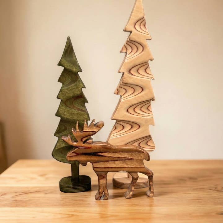 Handcrafted Moose for wholesale by Baltic Forest