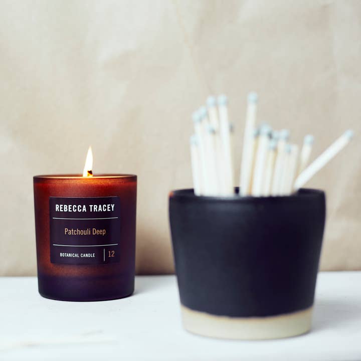Patchouli tiefe Kerze für den Großhandel von Rebecca Tracey