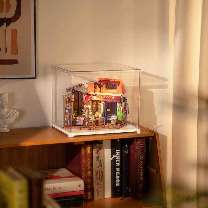 Hands Craft - Wholesale DIY Craft Kit - DIY Miniature House Kit: Corner Bookstore8