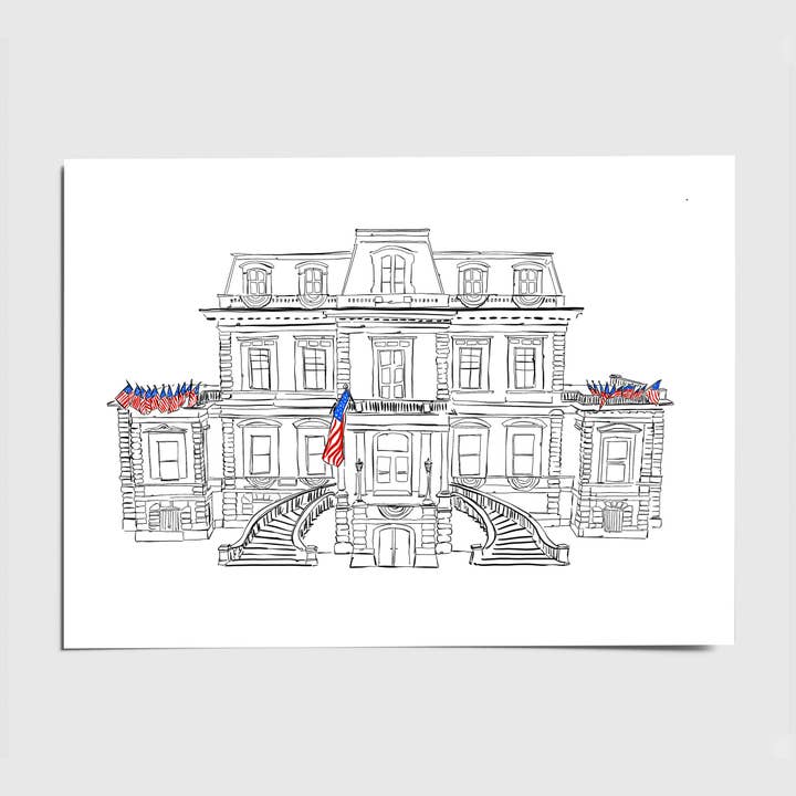 The Union League of Philadelphia for wholesale by Jane W. Choi Designs