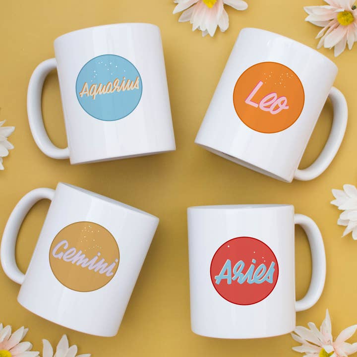 Zodiac Mugs for wholesale by Mug Love