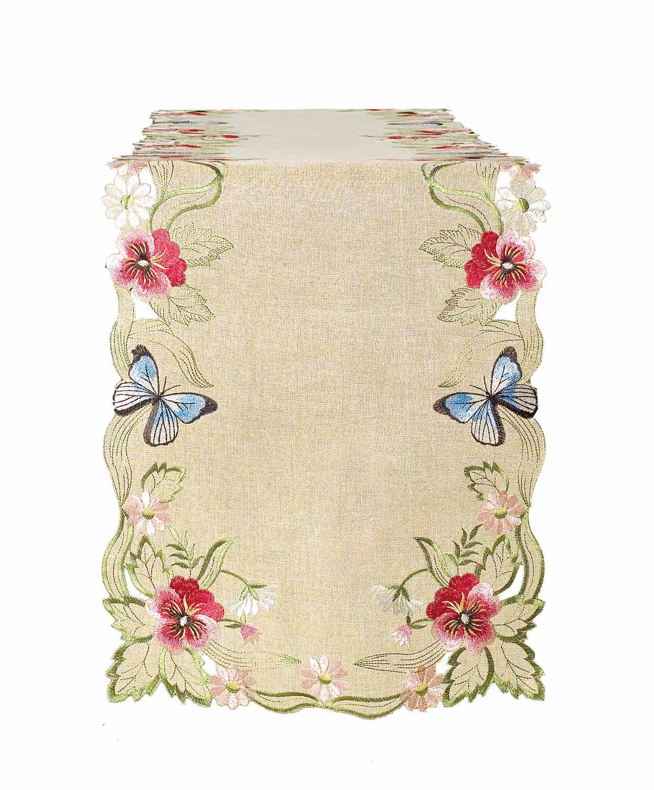Decozen - Wholesale Tablecloth - Beige Table Linen Polyester Fabric4