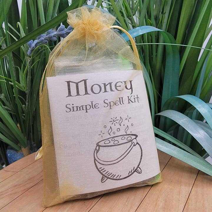 Mystical Roots - Wholesale Meditation Supplies - Simple Spell Kit - Money