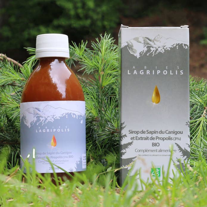LAGRIPOLIS - Organic Fir tree syrup & propolis for wholesale by ABIES LAGRIMUS