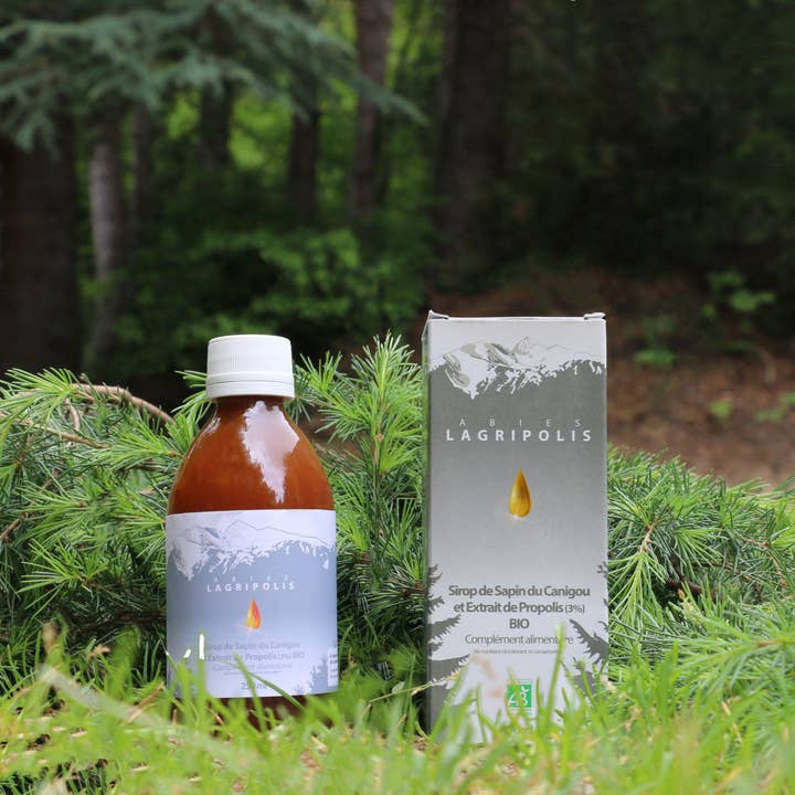 ABIES LAGRIMUS – Großhandel Nahrungsergänzungsmittel/Vitamin zum Einnehmen – LAGRIPOLIS - Bio-Tannensirup & Propolis
