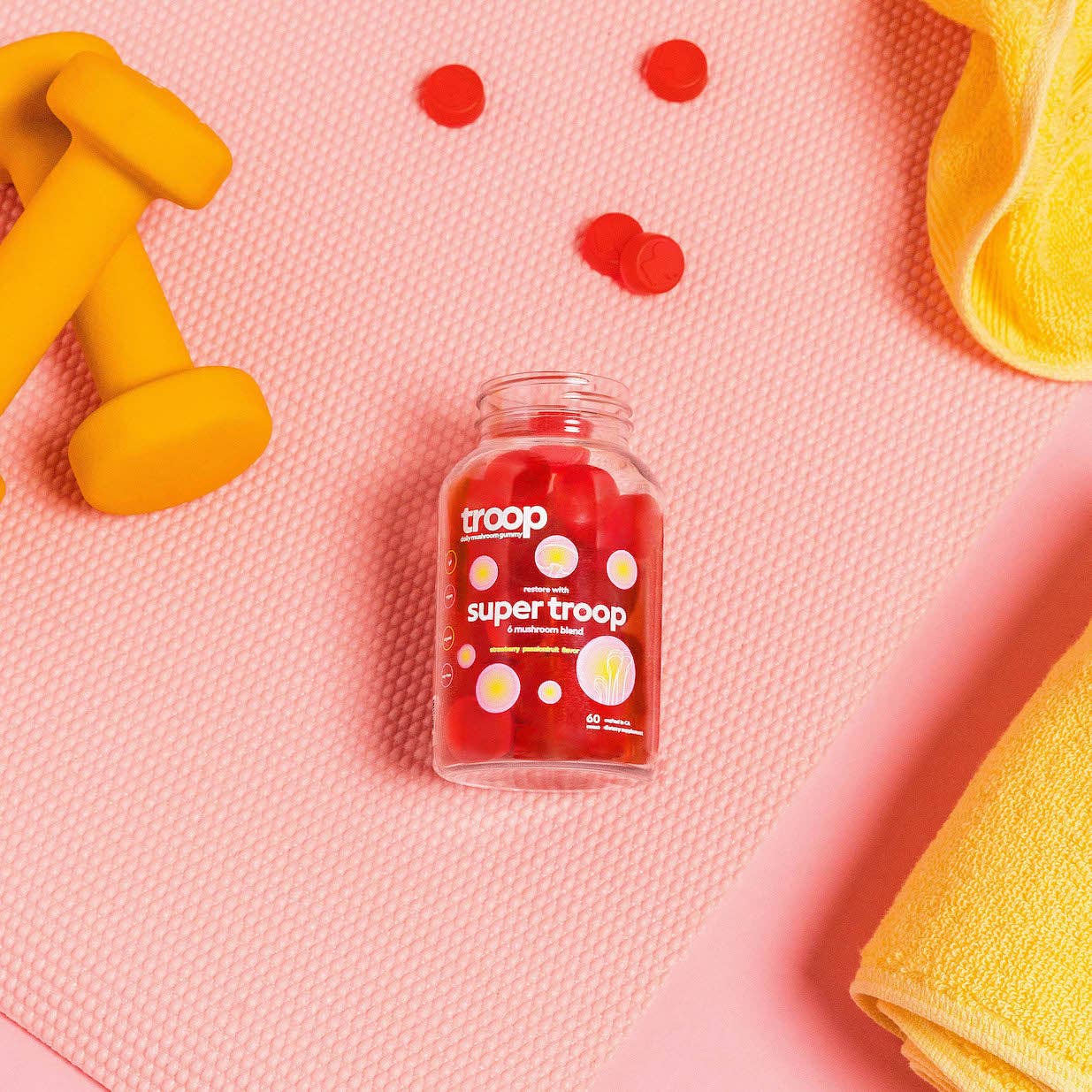 Troop - Wholesale Oral Supplement/Vitamin - Super Troop Mushroom Blend for Focus, Energy, Immunity6