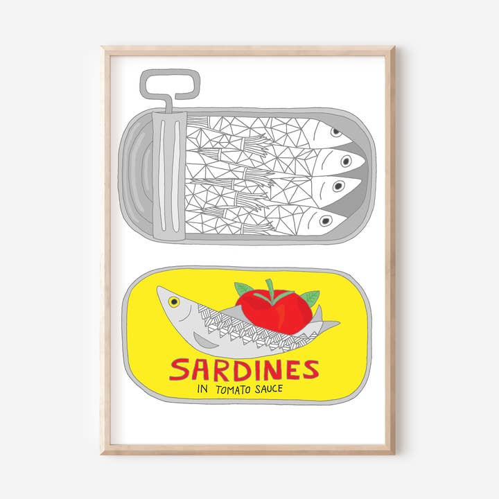 Something Fishy Print | Art mural | Décoration murale pour la vente par You've Got Pen On Your Face