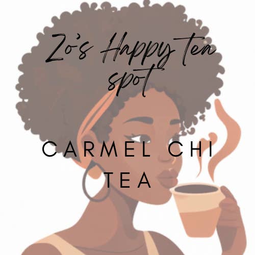 Carmel Chai Tea for wholesale by Zonobia’s Happy Tea Spot