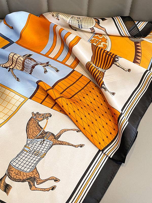 FurDecoration - Wholesale Scarf - Women's - Animal Print Square Scarves and Hats8