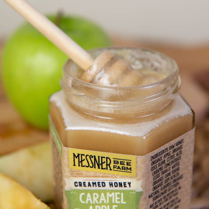 Messner Bee Farm - Wholesale Honey - Caramel Apple Creamed Honey / 9oz. / Kansas City1
