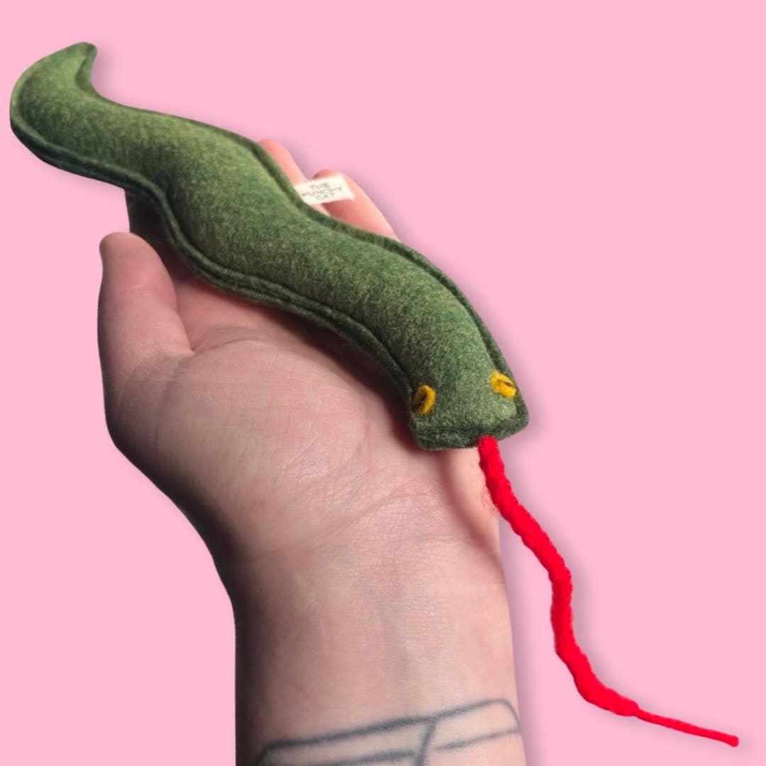 The Punchy Cat - Wholesale Pet Toy - Cat - Catnip Snake1