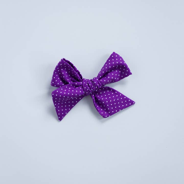 Purple and White Dot for wholesale by Wanderlust and Mayhem