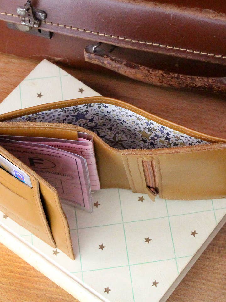 Charles leather wallet for men for wholesale by BARNABÉ AIME LE CAFÉ