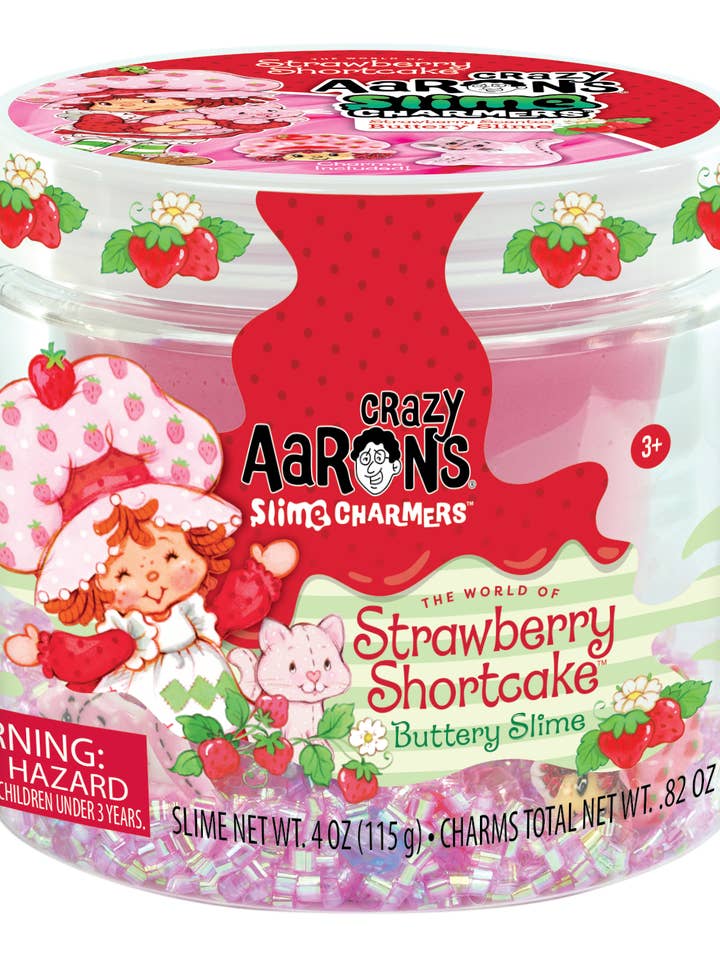 Strawberry Shortcake Buttery Slime for wholesale by Crazy Aaron's
