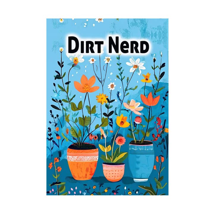 Dirt Nerd for wholesale by Fun Fridge Magnets