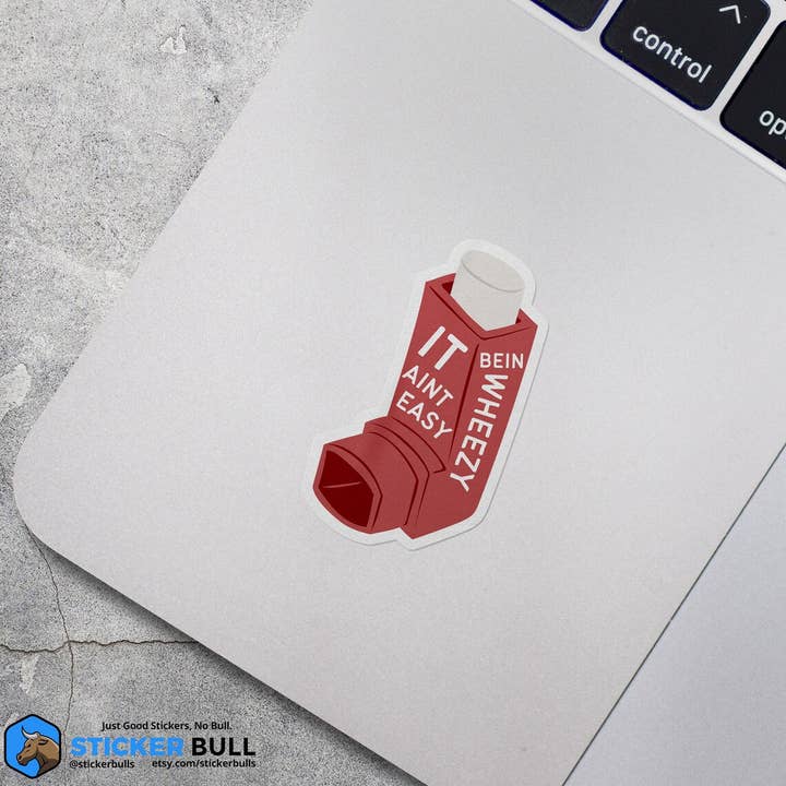 Sticker Bull - Wholesale Sticker - It Aint Easy Bein Wheezy Sticker, Waterproof Vinyl Sticker,