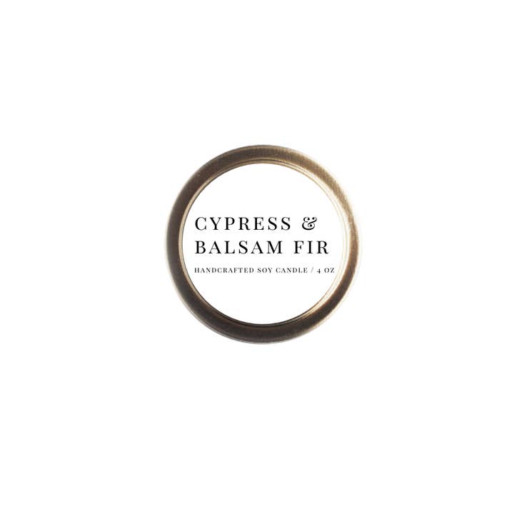 Benjamin Soap Co. - Wholesale Travel Candles - Luxe Travel Candle | 4 oz Tin