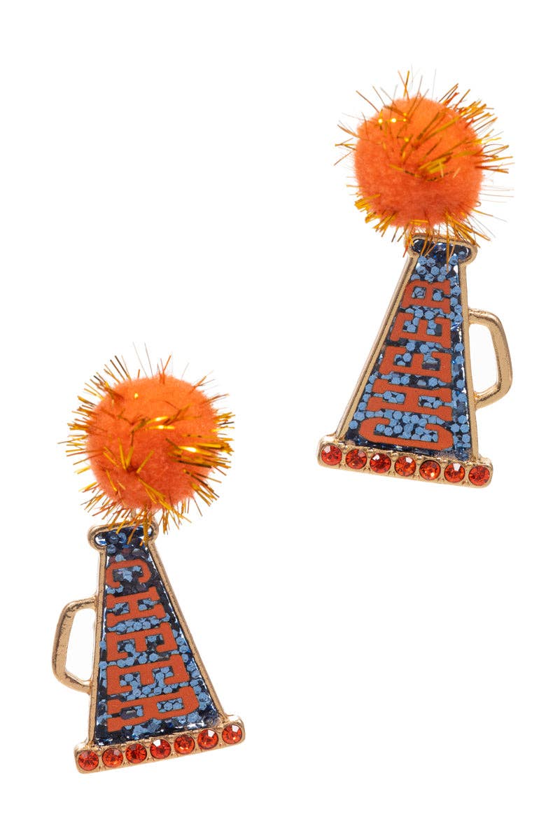 Designature New York – Großhandel Ohrstecker – Spieltag Jubel Megafon Acryl Ohrstecker4