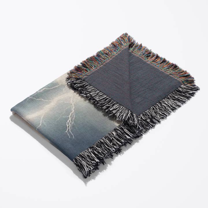 3dRose - Wholesale Throw Blanket - 3dRose, Tornado and Lightning, Blanket3