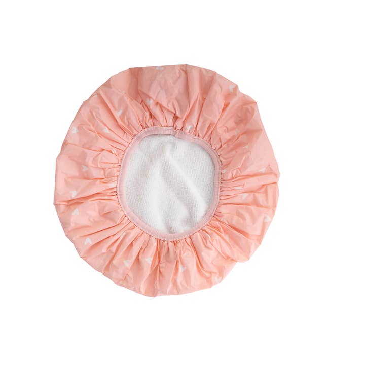 Soinvogue - Wholesale Showercap - Brushworks Reversible Shower Cap - Heart Pattern