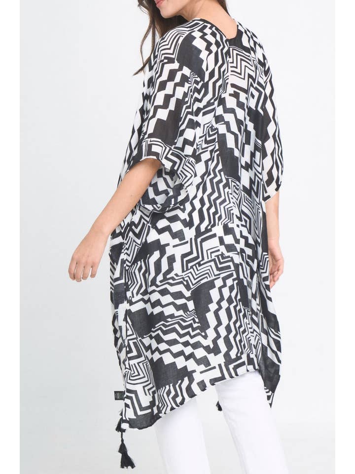Ellison+Young - Wholesale Kimono - Women's - Geometric Art Kimono11