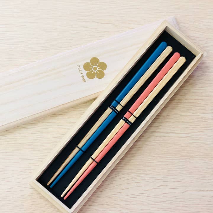 OEDO-Ichimatsu- Blue / Pink Pair set for wholesale by STYLE OF JAPAN