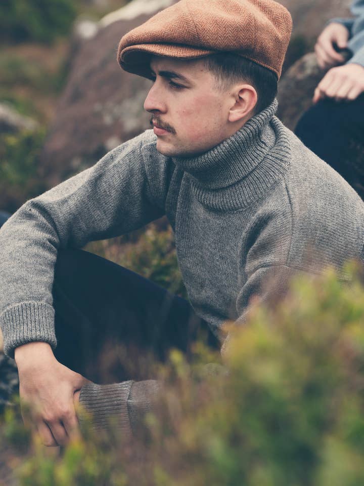 The Falcon Rollneck for wholesale by Stanley Biggs Clothiers Ltd