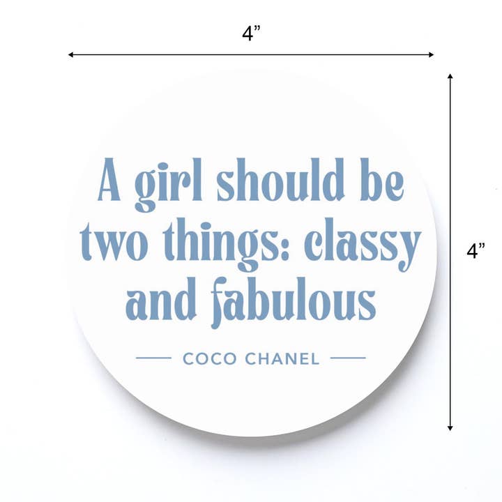 Clairmont & Co - Wholesale Coasters - Chinoiserie, Blue and White, Coco Chanel, Coaster, Gifts