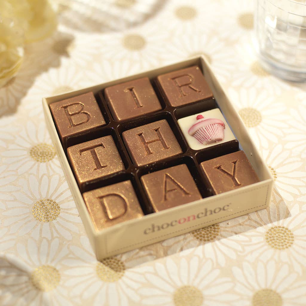 Choc on Choc – wholesale Chocolate box – Birthday Chocolate Box1