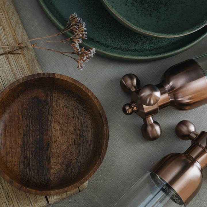 Vargen & Thor - Wholesale Salt & Pepper Shaker Set - AXIA, Salt and pepper mill (Matt Copper)