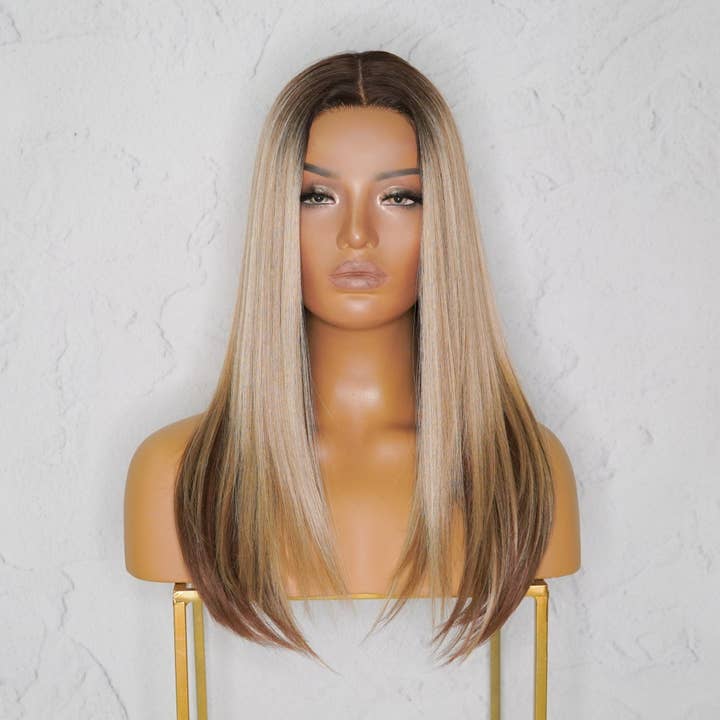 VALERIE - Ombre Caramel - Lace Front Wig for wholesale by Milk & Honey