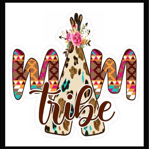 Mom Tribe Decal for wholesale by JAC Wholesale