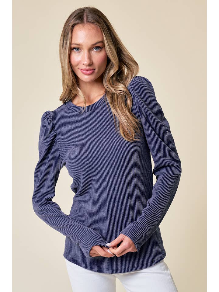 lovely melody - Wholesale Knit Top - Women's - LMT4604-Cece Solid Long Sleeve Top25
